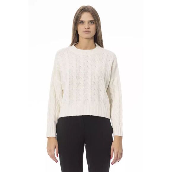 Baldinini Trend Beige Modal Men Sweater main image 1